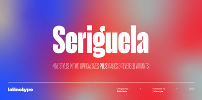 Seriguela Font Poster 1