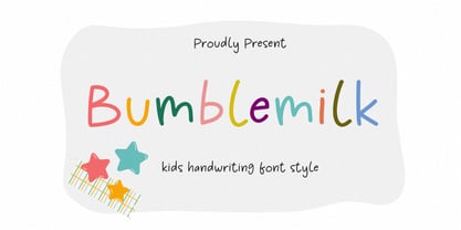 Bumblemilk Font Poster 1