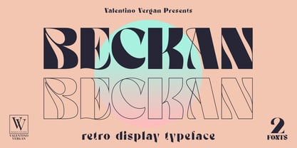 Beckan Font Poster 1