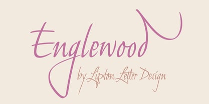 Englewood Font Poster 1