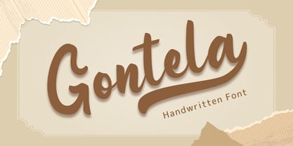Gontela Font Poster 1