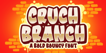 Cruch Branch Font Poster 1