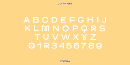 Comba Font Poster 3