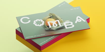 Comba Font Poster 7
