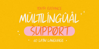 Youthful Radiance Font Poster 9