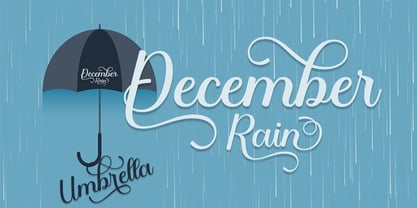 Santika Script Font Poster 3