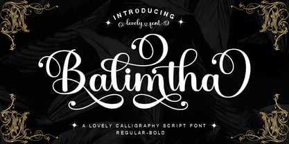 Balimtha Font Poster 1