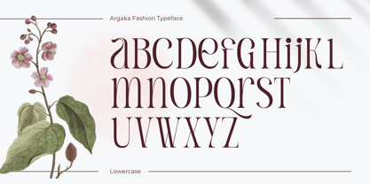Argaka Fashion Font Poster 3