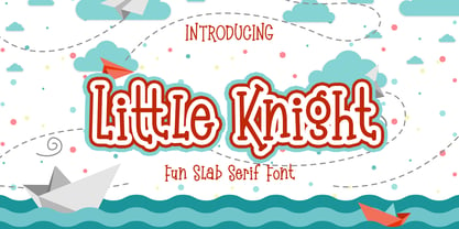 Little Knight Font Poster 1