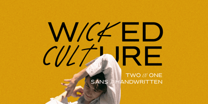 Wicked Culture Font Poster 1