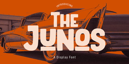 The Junos Font Poster 1
