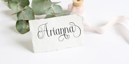 Merthiana Font Poster 5