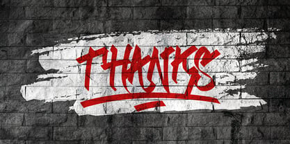 Thishub Graffiti Font Poster 8