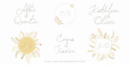 Pure Love Font Poster 9