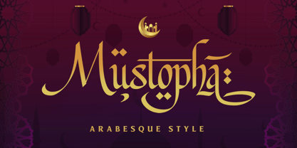 Mustopha Font Poster 1