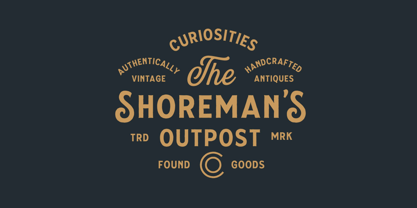 The Shoreman Font Poster 5
