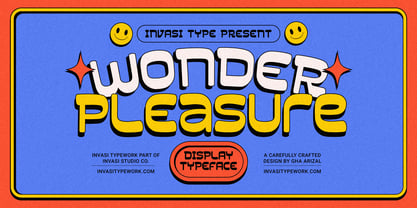 Wonder Pleasure Font Poster 1