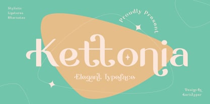 Kettonia Font Poster 1