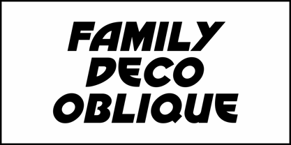 Family Deco JNL Font Poster 4