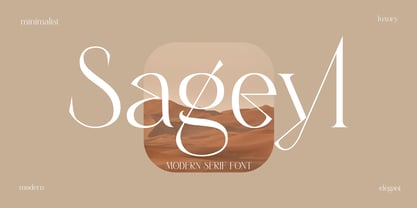 Sageyl Font Poster 1