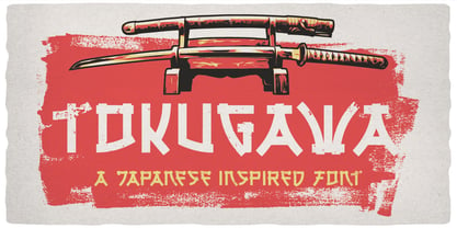 Tokugawa Font Poster 3