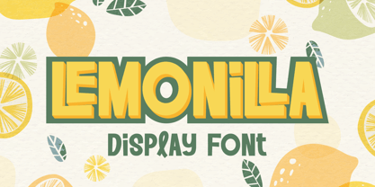 Lemonilla Font Poster 1