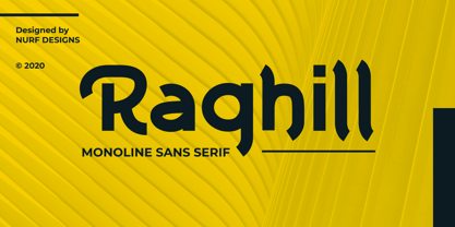 Raghill Font Poster 1