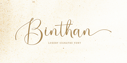 Binthan Font Poster 1