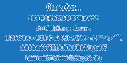 Sweet Bubble Font Poster 2