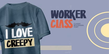Worker Class Font Poster 4