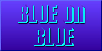 Bleu sur bleu Police Poster 1