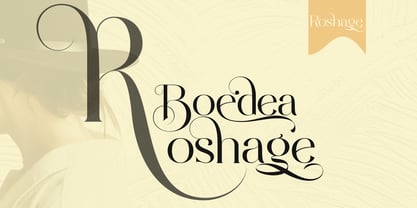 Roshage Font Poster 3