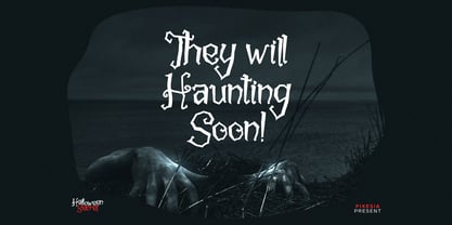 Halloween Secret Font Poster 3