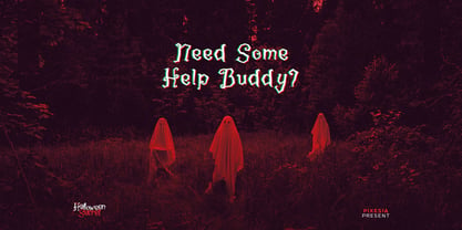 Halloween Secret Font Poster 7