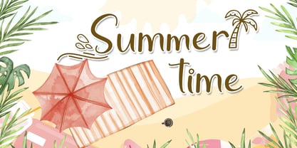 Summer Story Font Poster 5