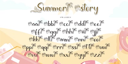 Summer Story Font Poster 10