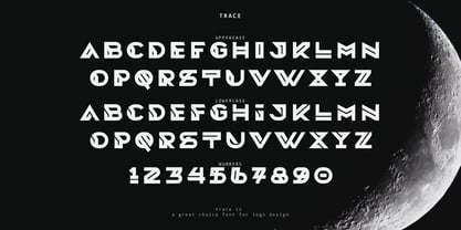 Trace Font Poster 4
