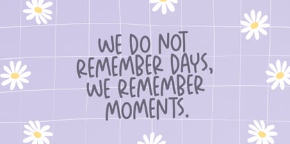 Things To Remember Font Poster 3