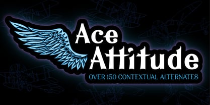Ace Attitude Font Poster 1