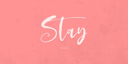 Stay Font Poster 1