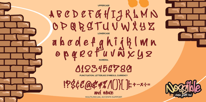 Nossible Font Poster 6