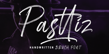 Blingston Brush Font Fuente Póster 2