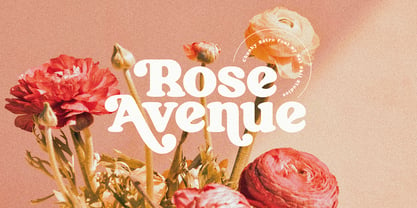 Rose Avenue Font Poster 1