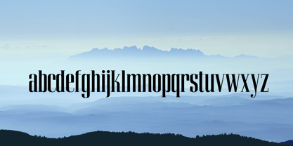 Corvinus Skyline Font Poster 5