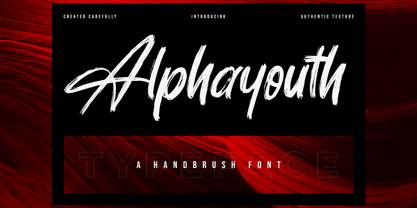 Alphayouth Font Poster 1