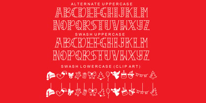 Christmas Craft Font Poster 9