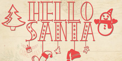 Christmas Craft Font Poster 3