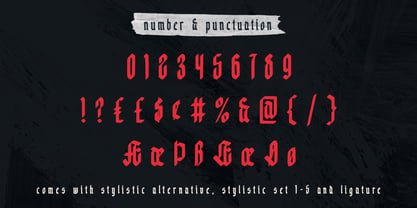 Eksellena Font Poster 8