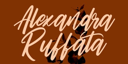 Almond Nuts Font Poster 6