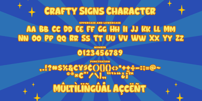 Crafty Signs Font Poster 6